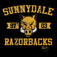 Slayer Sunnydale Razorbacks Collegiate Drawstring Bag