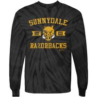 Slayer Sunnydale Razorbacks Collegiate Tie-Dye Long Sleeve Shirt