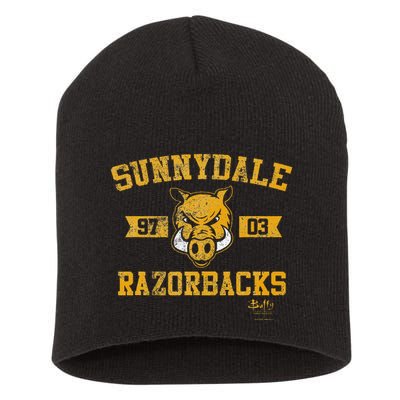 Slayer Sunnydale Razorbacks Collegiate Short Acrylic Beanie