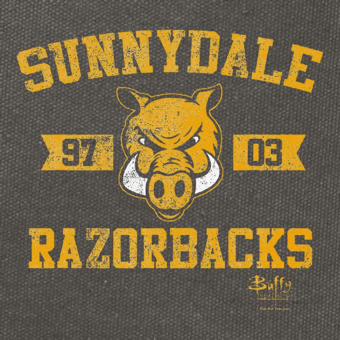 Slayer Sunnydale Razorbacks Collegiate Cotton Canvas Backpack