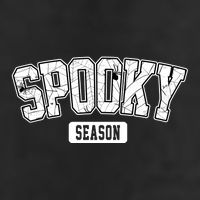 Spooky Season Retro Halloween 7 Panel Mesh Trucker Snapback Hat