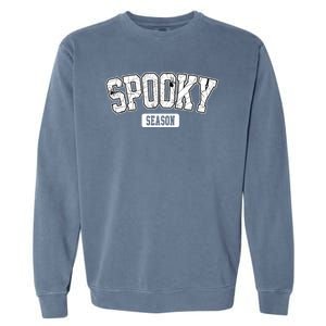 Spooky Season Retro Halloween Garment-Dyed Sweatshirt