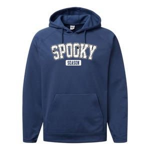 Spooky Season Retro Halloween Performance Fleece Hoodie