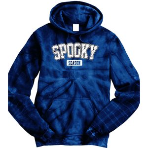 Spooky Season Retro Halloween Tie Dye Hoodie