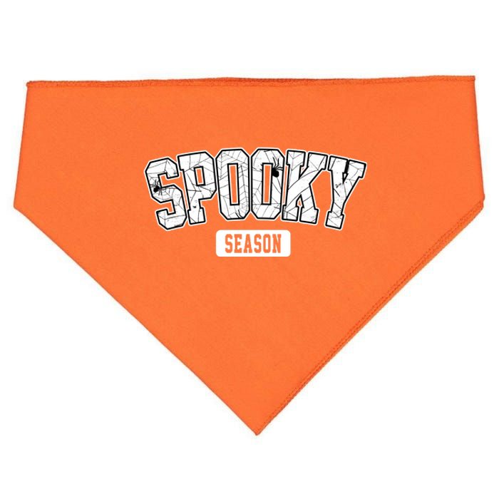 Spooky Season Retro Halloween USA-Made Doggie Bandana