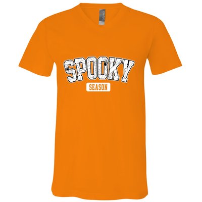 Spooky Season Retro Halloween V-Neck T-Shirt