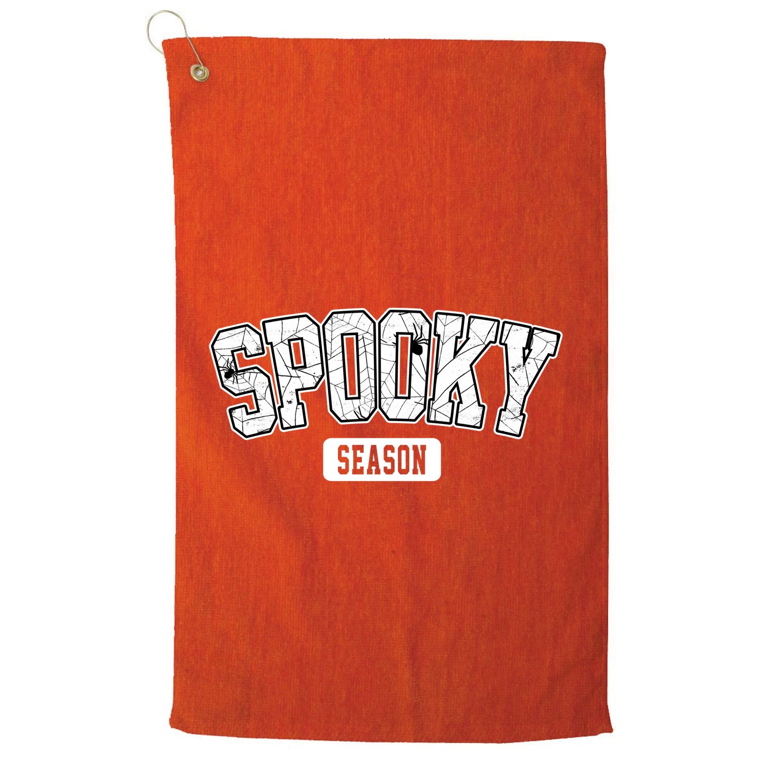 Spooky Season Retro Halloween Golf Towel