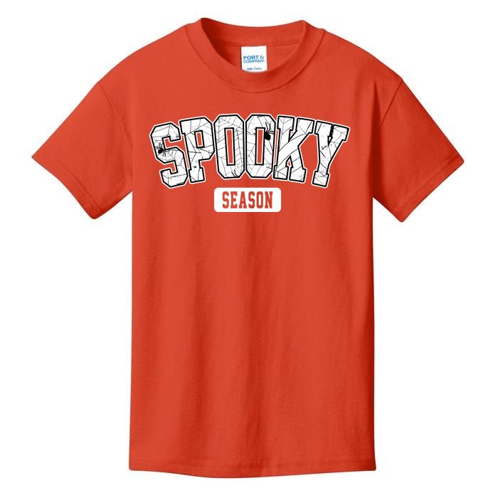 Spooky Season Retro Halloween Kids T-Shirt