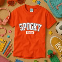 Spooky Season Retro Halloween Kids T-Shirt