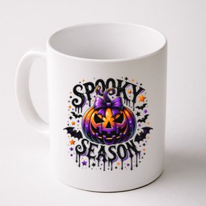 Spooky Season Retro Halloween Pumpkin Coffee Mug