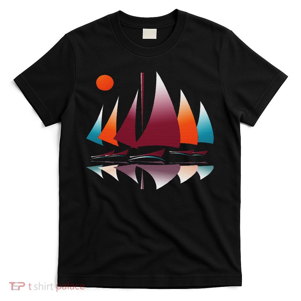 Sailboats Sailing Regatta Novelty T-Shirt