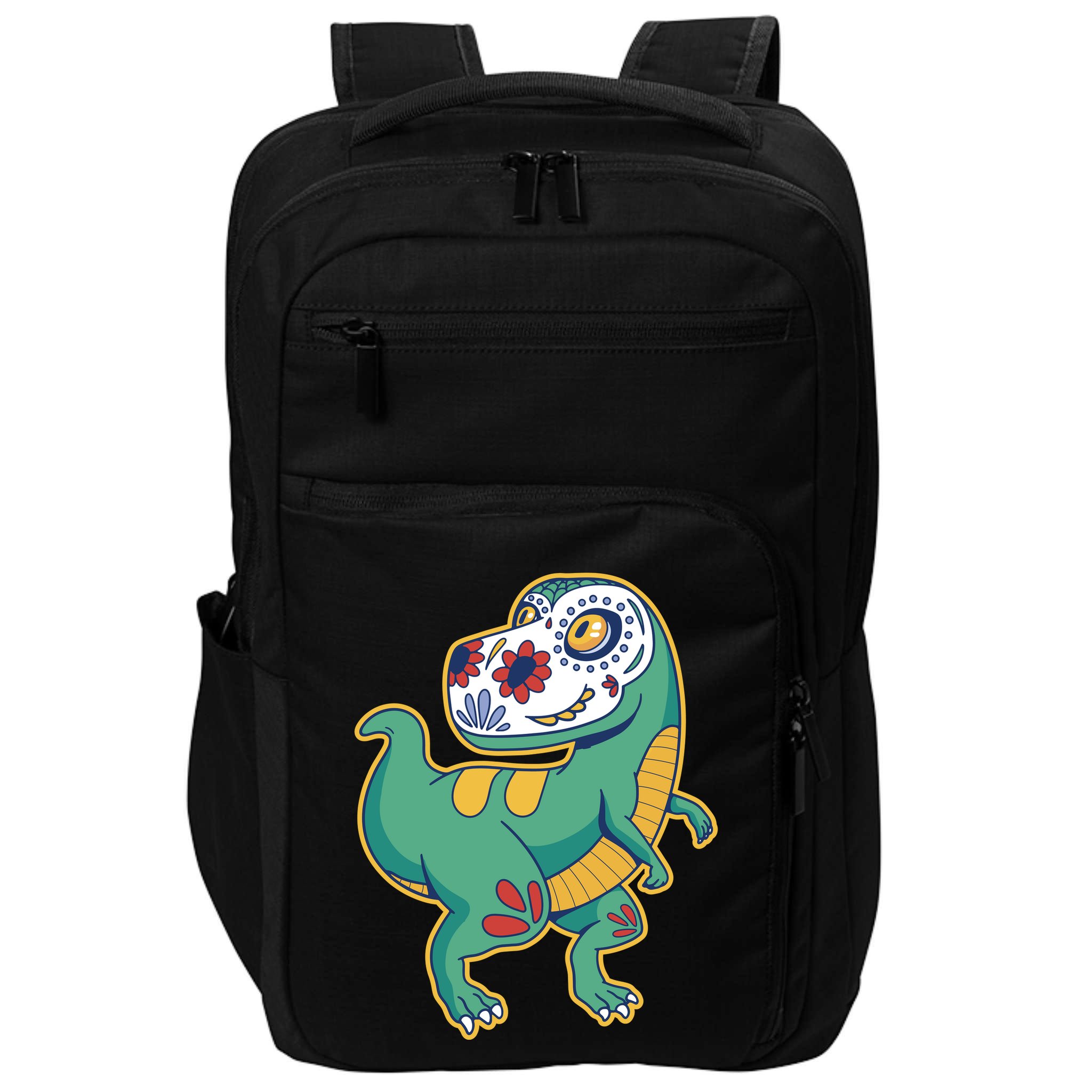 Sugar Skull Rex Cinco De Mayo Impact Tech Backpack