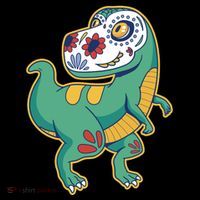 Sugar Skull Rex Cinco De Mayo Sustainable Bucket Hat
