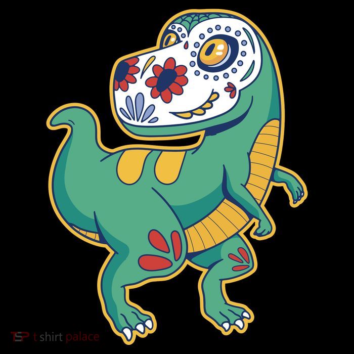 Sugar Skull Rex Cinco De Mayo Sustainable Bucket Hat