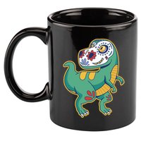 Sugar Skull Rex Cinco De Mayo 11oz C Handle Ceramic Mug