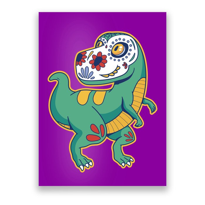 Sugar Skull Rex Cinco De Mayo Poster