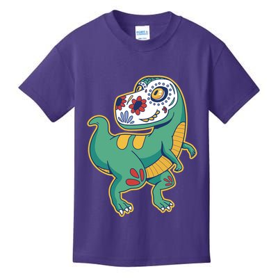 Sugar Skull Rex Cinco De Mayo Kids T-Shirt