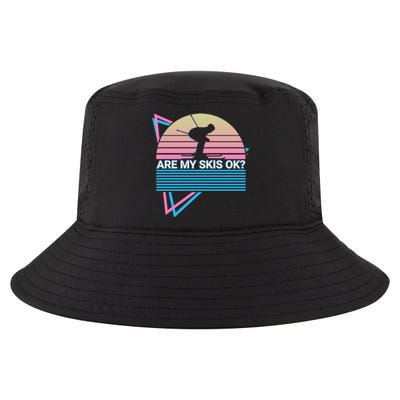 Skiing Ski Retro Are My Skis Ok? Cute Gift Cool Comfort Performance Bucket Hat