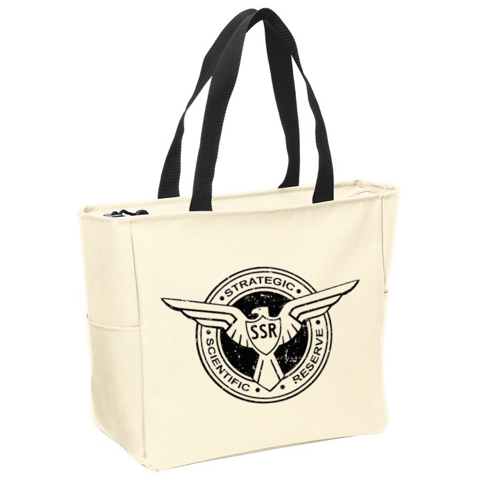Strategic Scientific Reserve Ssr Predistessed Zip Tote Bag