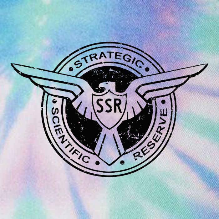 Strategic Scientific Reserve Ssr Predistessed Legacy Tie Dye Trucker Hat