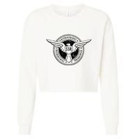 Strategic Scientific Reserve Ssr Predistessed Cropped Pullover Crew