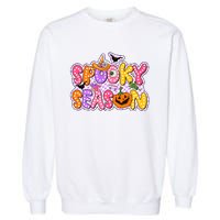 Spooky Season Retro Halloween Garment-Dyed Sweatshirt