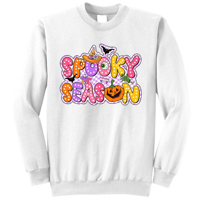 Spooky Season Retro Halloween Sweatshirt