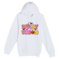 Spooky Season Retro Halloween Premium Pullover Hoodie