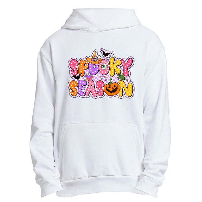 Spooky Season Retro Halloween Urban Pullover Hoodie