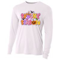 Spooky Season Retro Halloween Cooling Performance Long Sleeve Crew