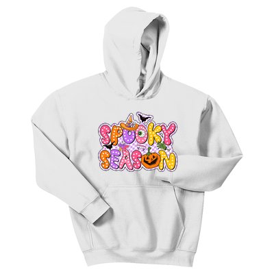 Spooky Season Retro Halloween Kids Hoodie