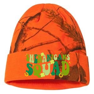 Shenanigans Squad Retro Groovy St Patricks Day Irish Lucky Kati Licensed 12" Camo Beanie