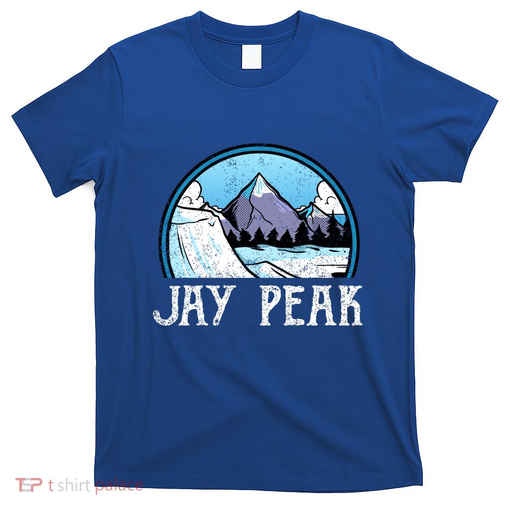 Snowboard Skier Skiing Vermont Jay Peak Mountain Meaningful Gift T-Shirt