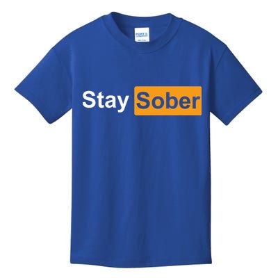 Stay Sober Kids T-Shirt