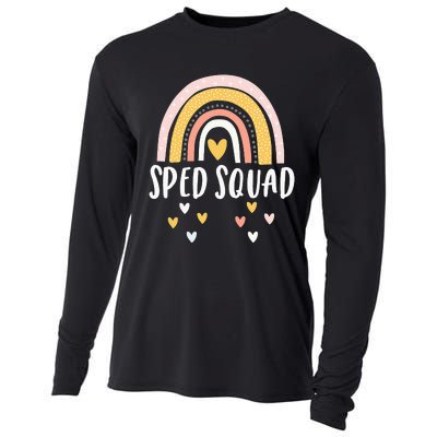 Sped Squad Special Education Teacher Sped Ed Teacher Gift Cooling Performance Long Sleeve Crew