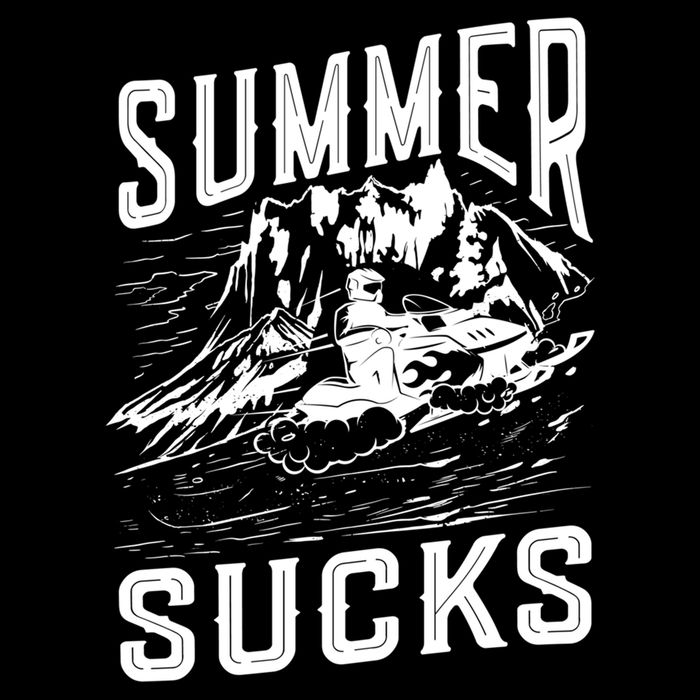 Summer Sucks Snowmobile Rider Gift Impact Tech Backpack