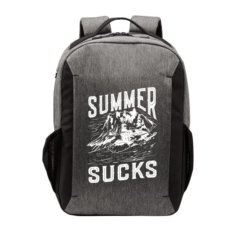 Summer Sucks Snowmobile Rider Gift Vector Backpack