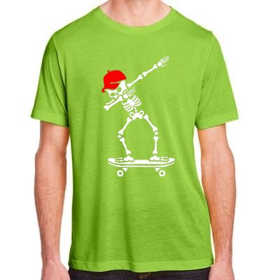 Skeleton Skateboard Adult ChromaSoft Performance T-Shirt