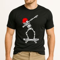 Skeleton Skateboard Cooling Performance Crew T-Shirt
