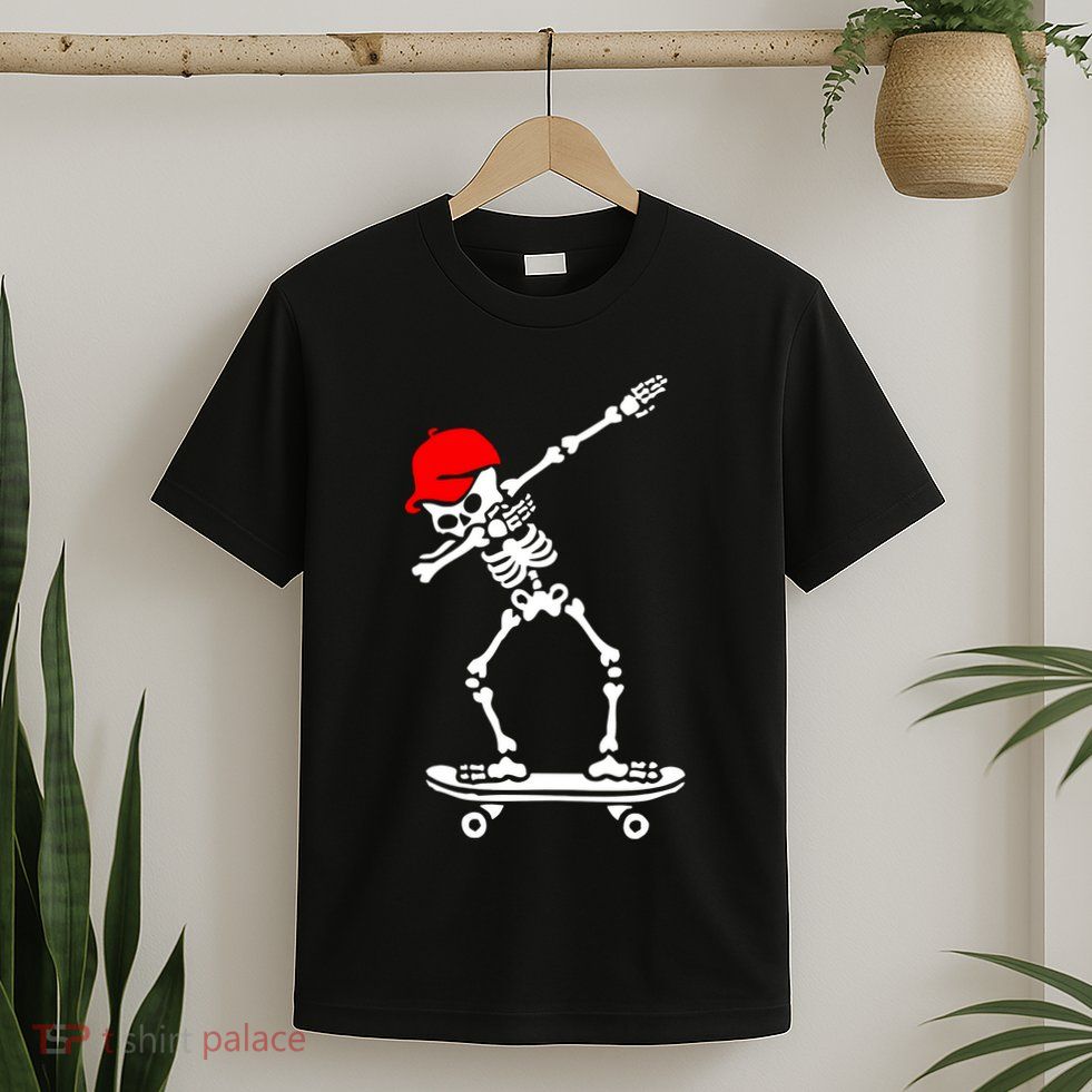 Skeleton Skateboard T-Shirt