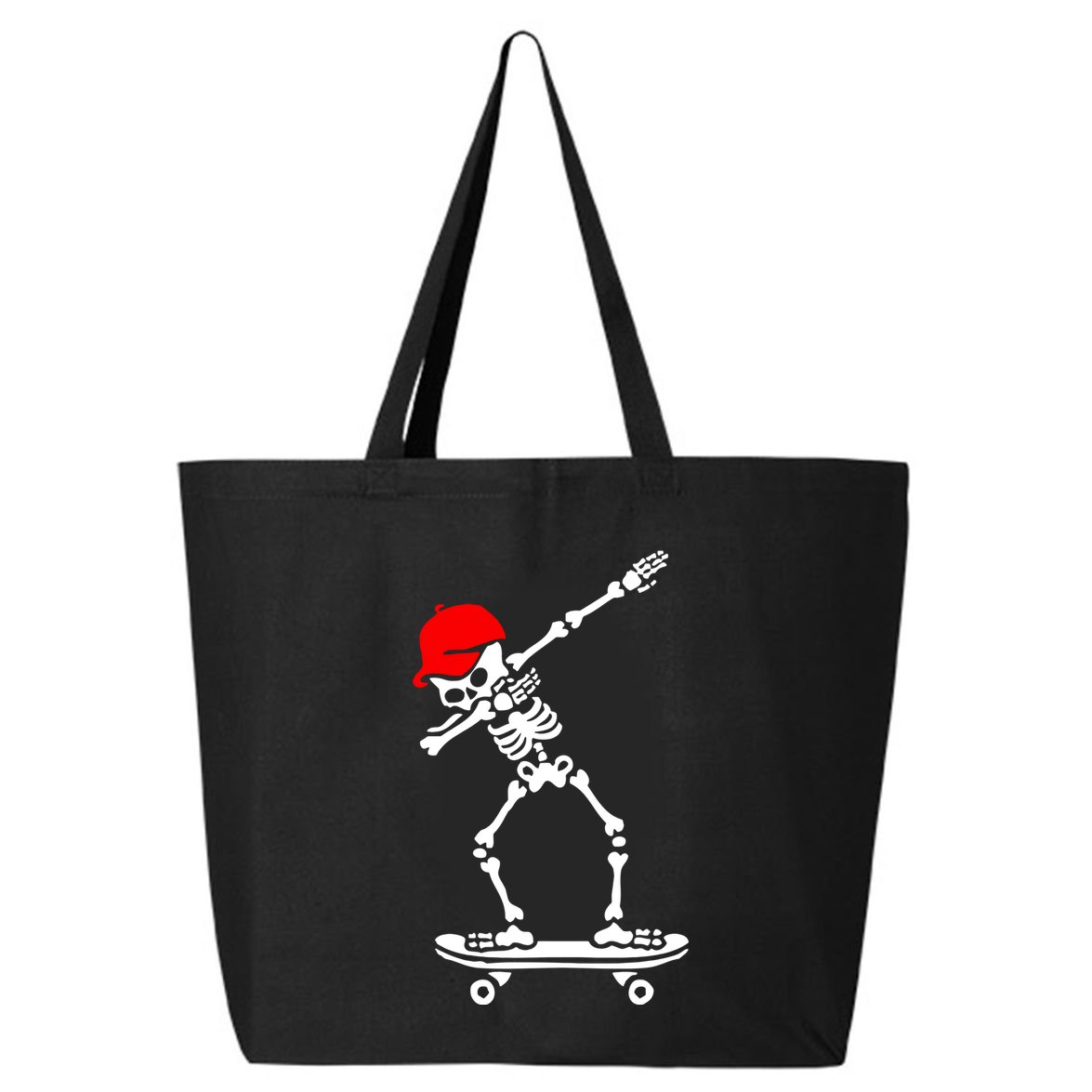Skeleton Skateboard 25L Jumbo Tote