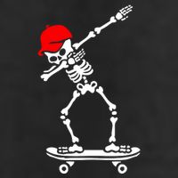 Skeleton Skateboard 25L Jumbo Tote