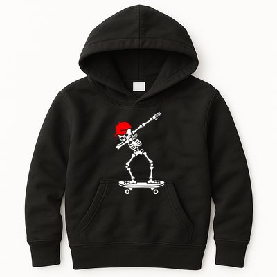 Skeleton Skateboard Kids Hoodie