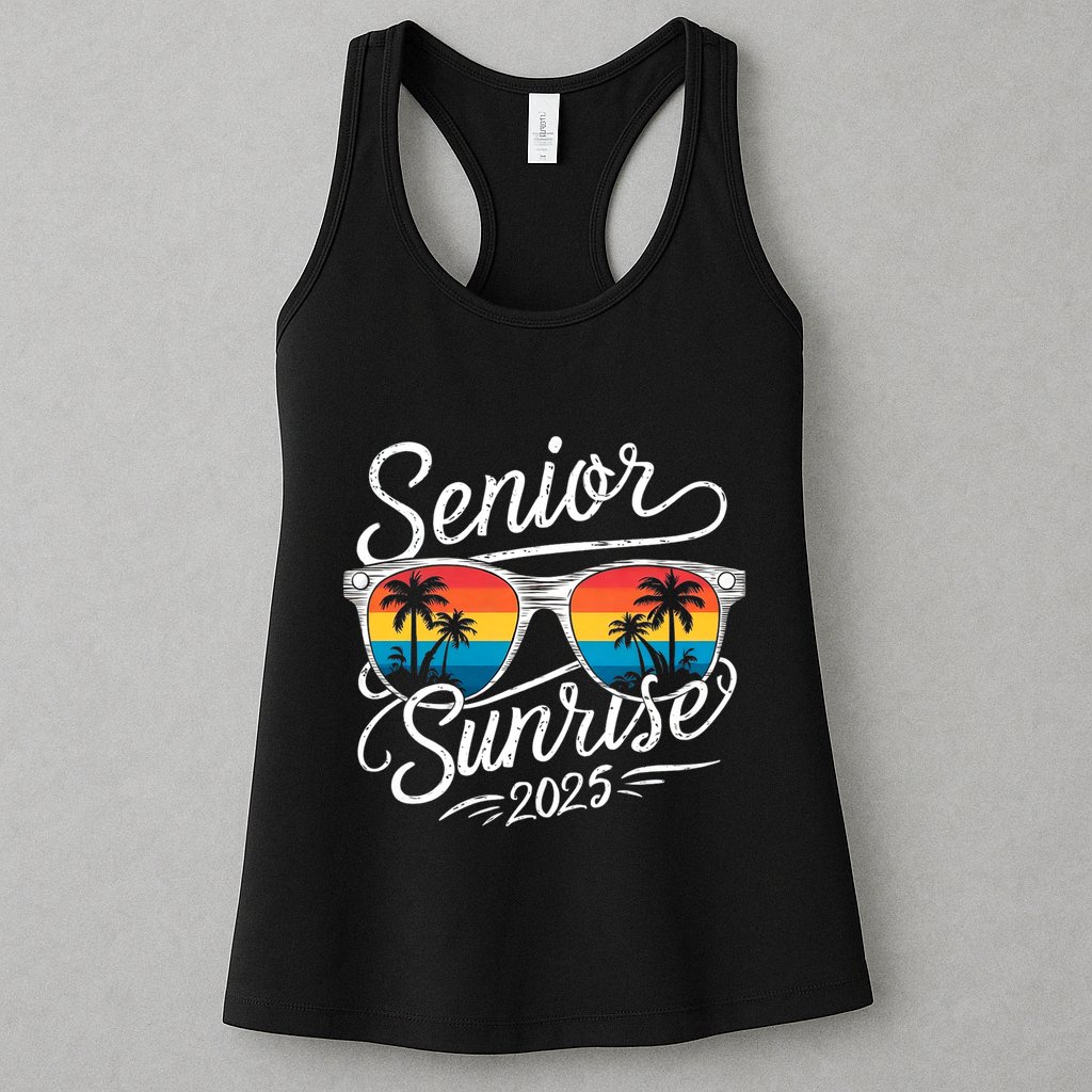 Senior Sunrise Shirts 2025 Seniors Of Class Graduation Womens Tank Top