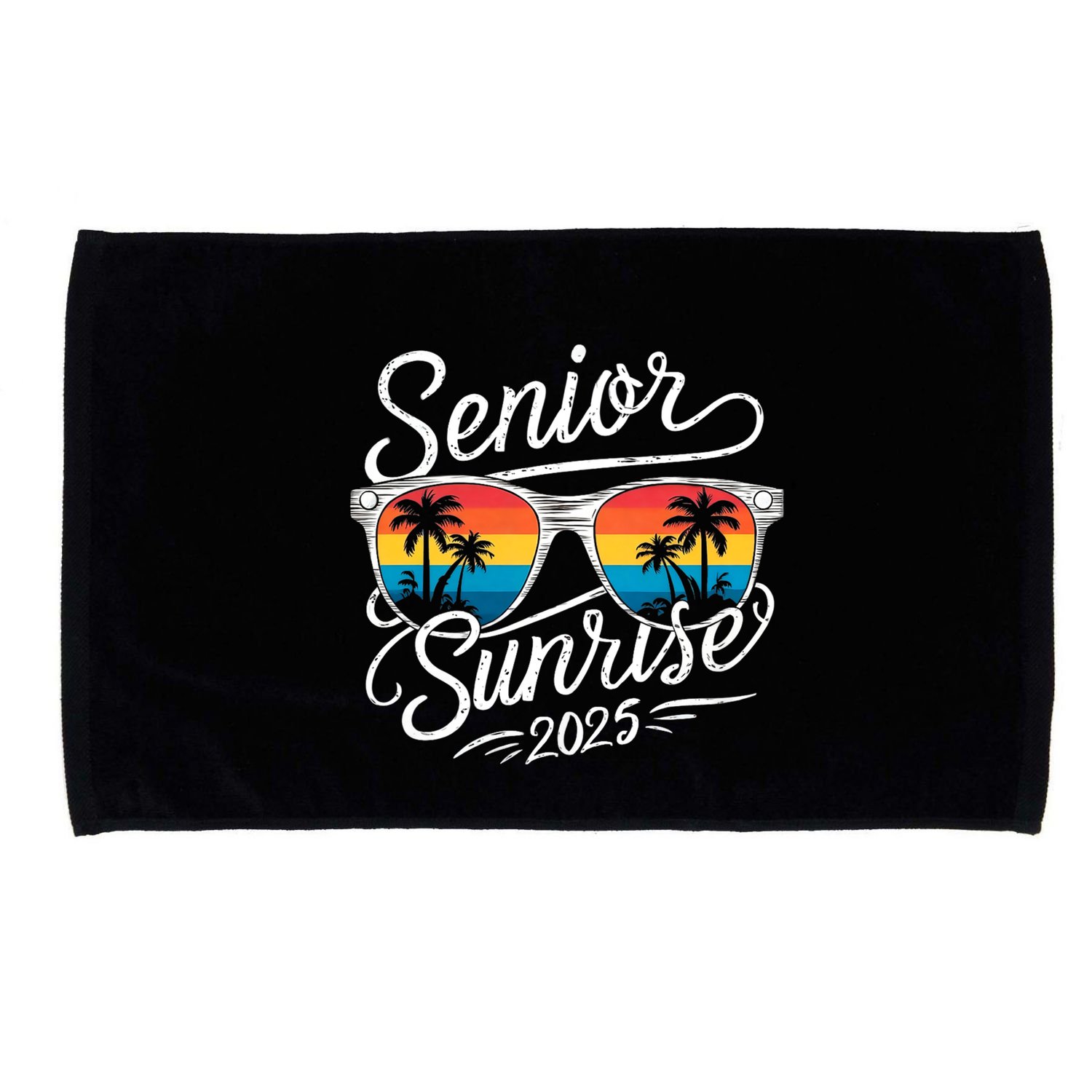 Senior Sunrise Shirts 2025 Seniors Of Class Graduation Microfiber Hand Towel