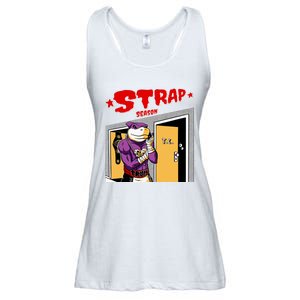 Strap Season Strap Season Funny Shark Boxing Ladies Essential Flowy Tank