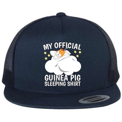 Sleeping Shirts Sleep Pajama Naps PJ Guinea Pig Flat Bill Trucker Hat