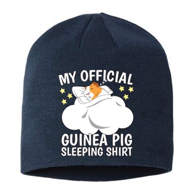 Sleeping Shirts Sleep Pajama Naps PJ Guinea Pig Sustainable Beanie