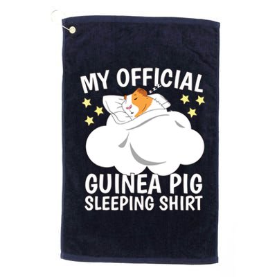 Sleeping Shirts Sleep Pajama Naps PJ Guinea Pig Platinum Collection Golf Towel