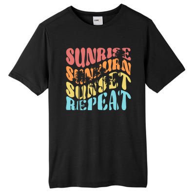 Sunride Sunburn Sunset Repeat Tall Fusion ChromaSoft Performance T-Shirt